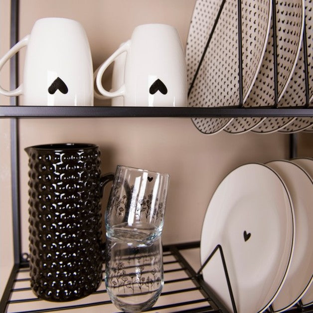 Tasse weiß mit Herz