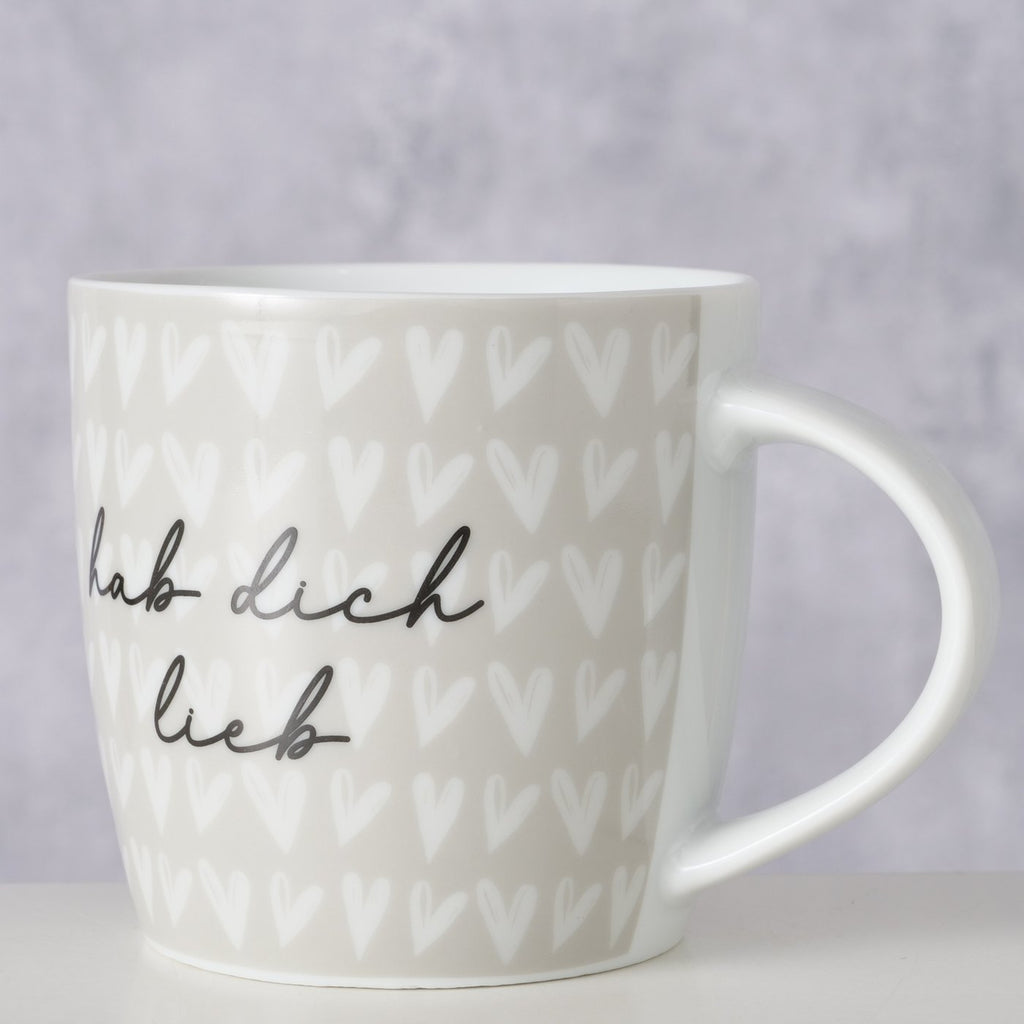 Becher "Hab dich lieb"