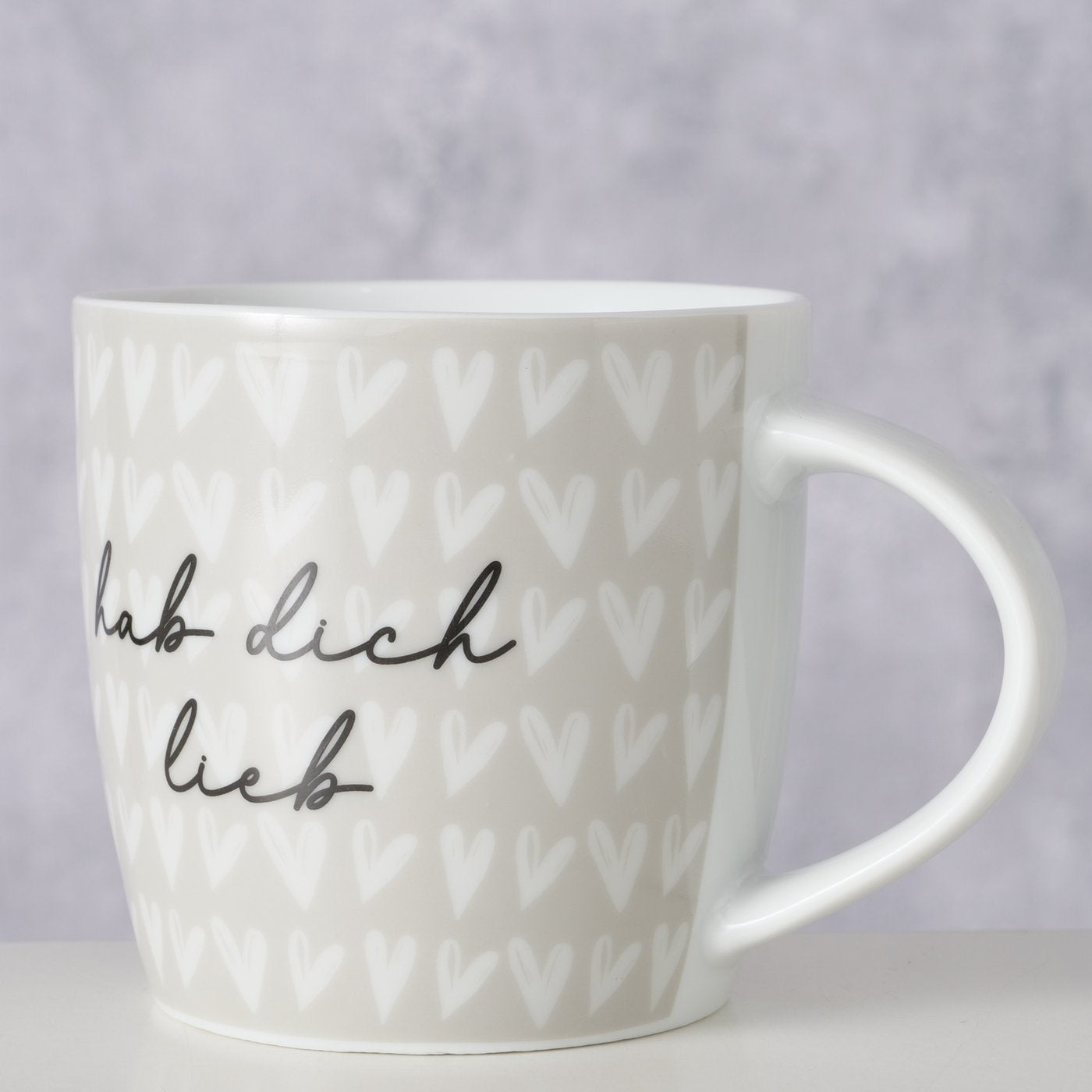 Becher "Hab dich lieb"