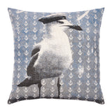 Kissen - Möwe Blau-Pink