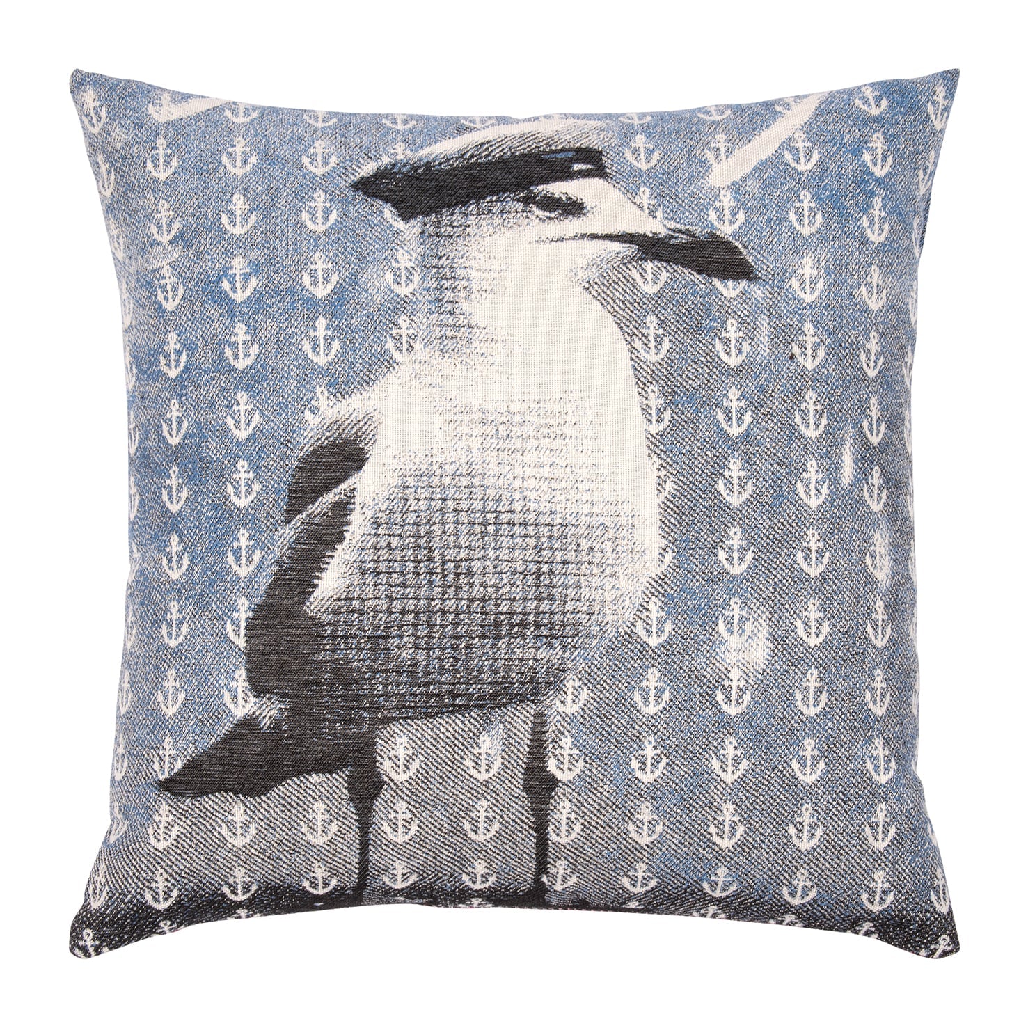 Kissen - Möwe Blau-Pink