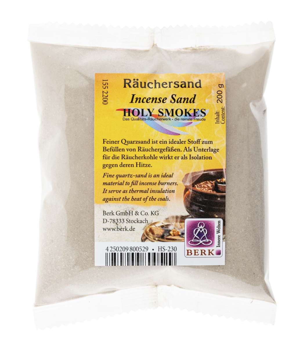 Räuchersand für Räuchergefäße 200 g