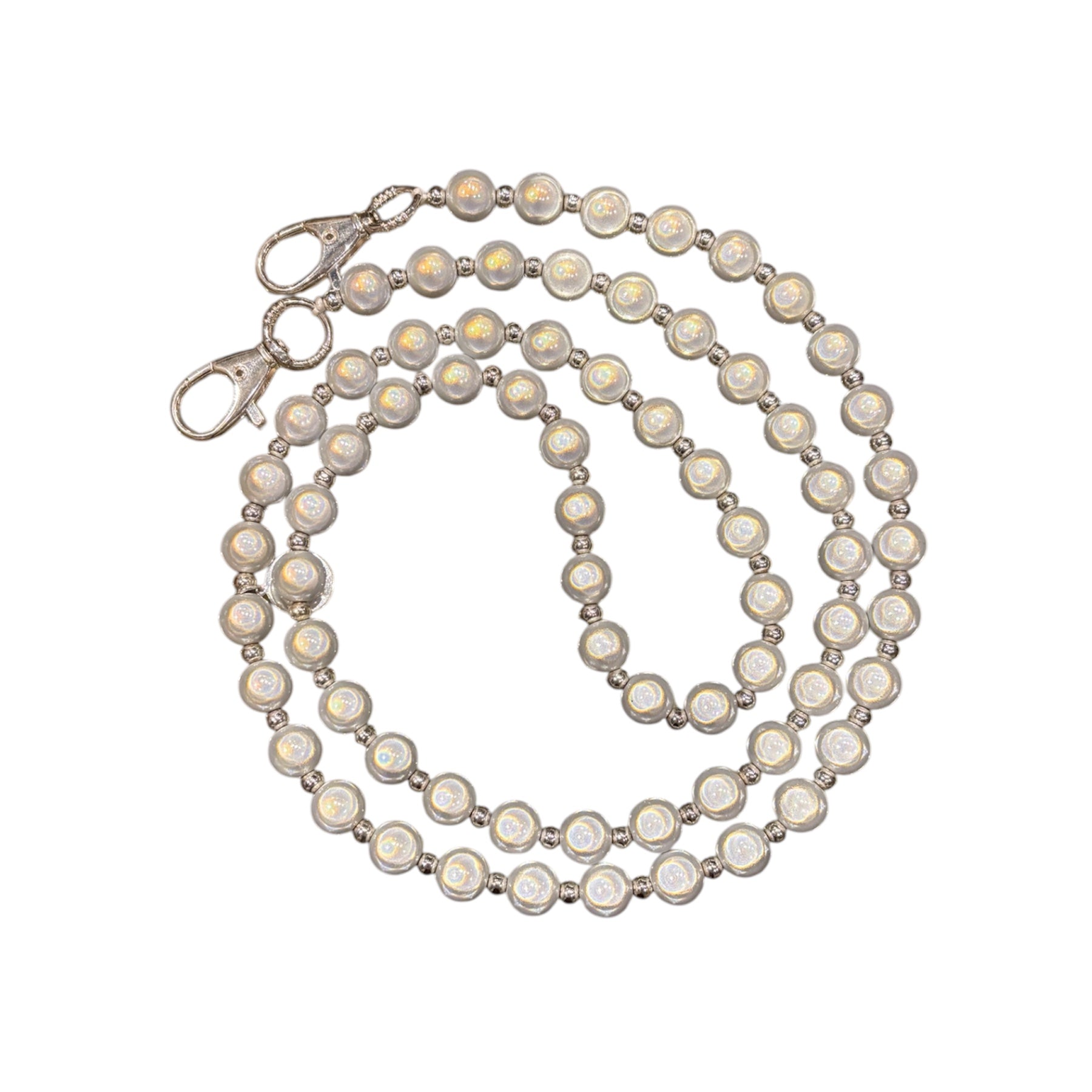 Magic Pearl Handykette Champagner