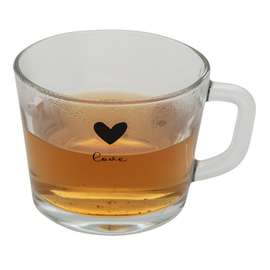Teetasse mit Herz
